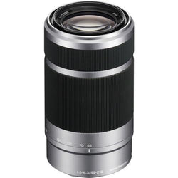 Sony E 55-210mm f/4.5-6.3 OSS Lens (Black/ Silver)