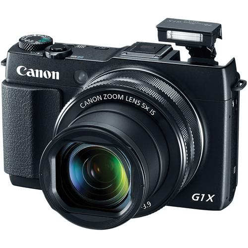 Canon PowerShot G1 X Mark II Digital Camera - Black - Hashtechguy