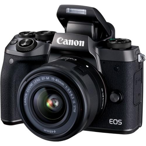 Canon EOS M5 Mirrorless Digital Camera with 15-45mm Lens - Hashtechguy