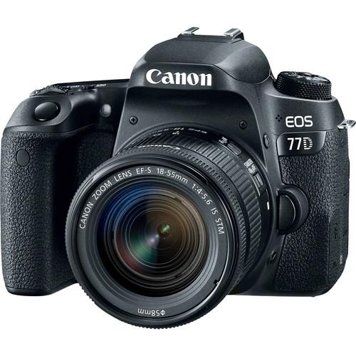 Canon EOS 77D DSLR Camera with 18-55mm Lens - Hashtechguy