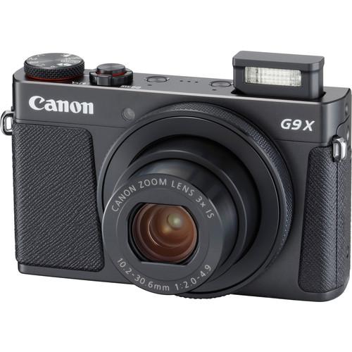 Canon PowerShot G9 X Mark II Digital Camera - Black - Hashtechguy
