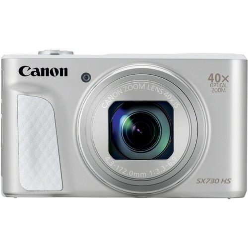 Canon PowerShot SX730 HS Digital Camera - Silver - Hashtechguy