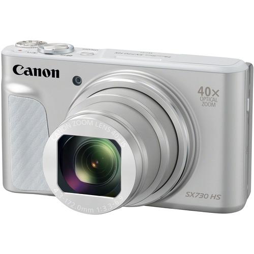 Canon PowerShot SX730 HS Digital Camera - Silver - Hashtechguy