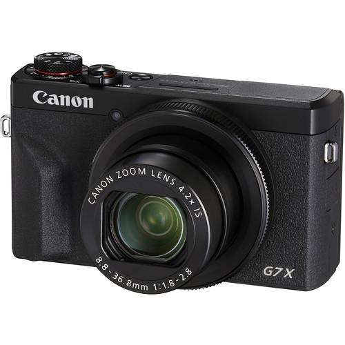 Canon PowerShot G7 X Mark III Digital Camera - Black - Hashtechguy