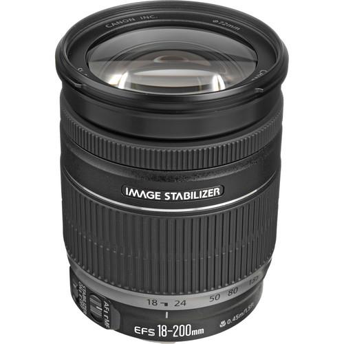 Canon EF-S 18-200mm f/3.5-5.6 IS Lens [Retail Packing] - Hashtechguy