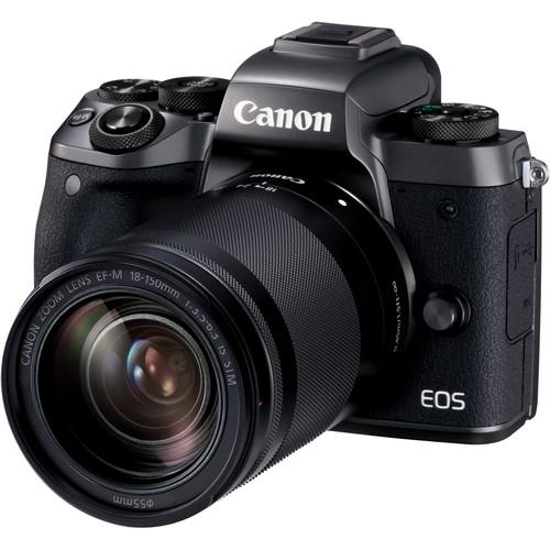 Canon EOS M5 Mirrorless Digital Camera with 18-150mm Lens - Hashtechguy