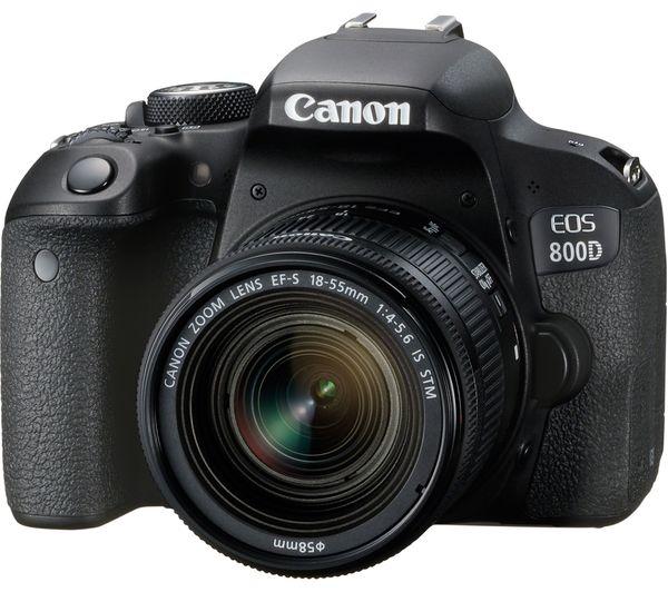 CANON EOS 800D DSLR Camera with EF-S 18-55mm IS STM Lens - Hashtechguy