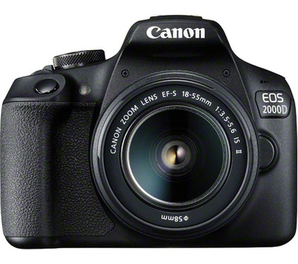 Canon EOS 2000D DSLR Camera with EF-S 18-55 mm f/3.5-5.6 IS II Lens - Hashtechguy