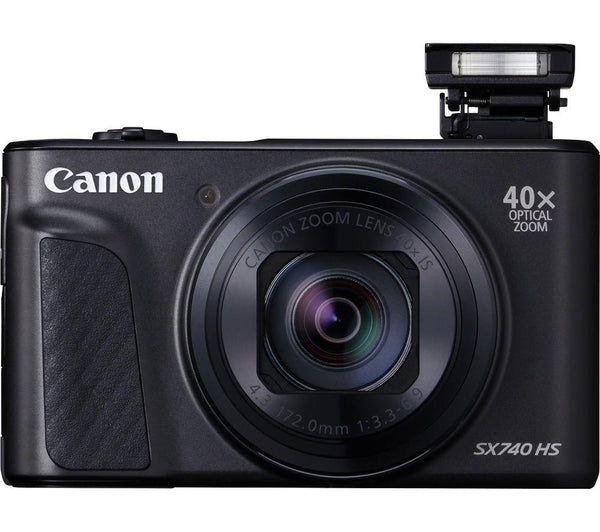 Canon PowerShot SX740 HS Digital Camera (Black) - Hashtechguy