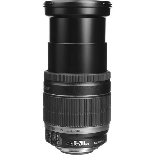 Canon EF-S 18-200mm f/3.5-5.6 IS Lens [Retail Packing] - Hashtechguy