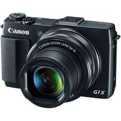Canon PowerShot G1 X Mark II Digital Camera - Black - Hashtechguy