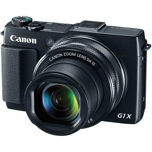Canon PowerShot G1 X Mark II Digital Camera - Black - Hashtechguy