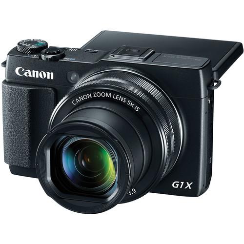 Canon PowerShot G1 X Mark II Digital Camera - Black - Hashtechguy