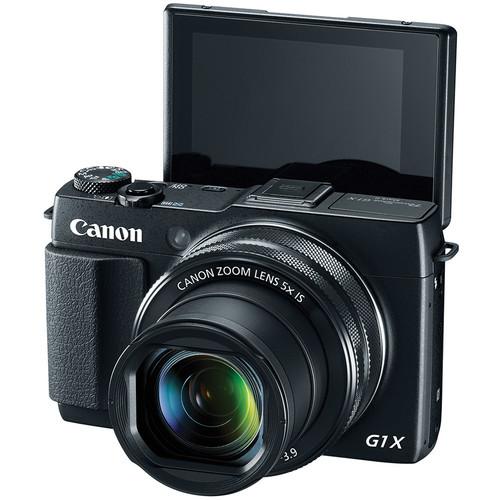 Canon PowerShot G1 X Mark II Digital Camera - Black - Hashtechguy