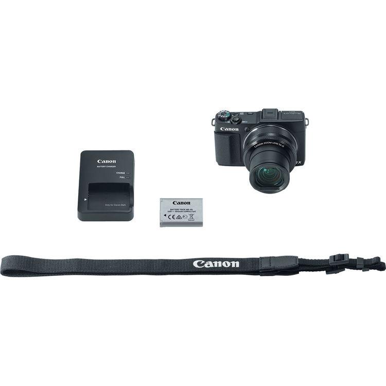 Canon PowerShot G1 X Mark II Digital Camera - Black - Hashtechguy
