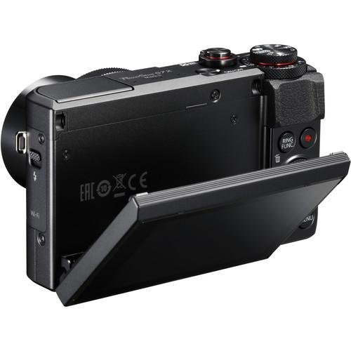 Canon PowerShot G7 X Mark II Digital Camera - Black - Hashtechguy