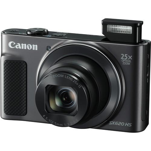 Canon PowerShot SX620 HS Digital Camera - Black - Hashtechguy