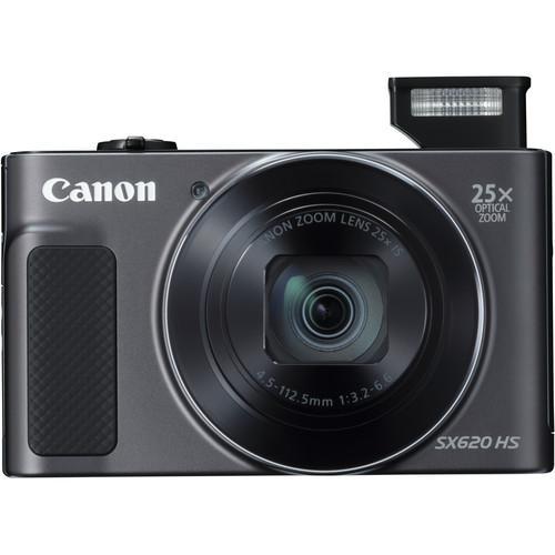 Canon PowerShot SX620 HS Digital Camera - Black - Hashtechguy
