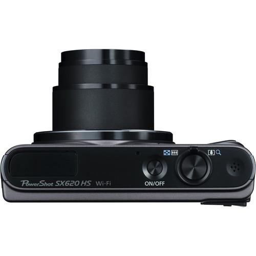 Canon PowerShot SX620 HS Digital Camera - Black - Hashtechguy