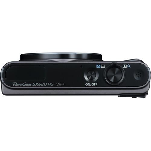 Canon PowerShot SX620 HS Digital Camera - Black - Hashtechguy