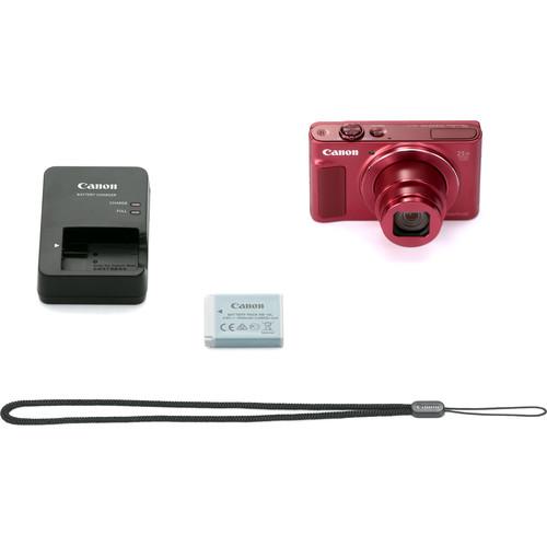 Canon PowerShot SX620 HS Digital Camera - Red - Hashtechguy