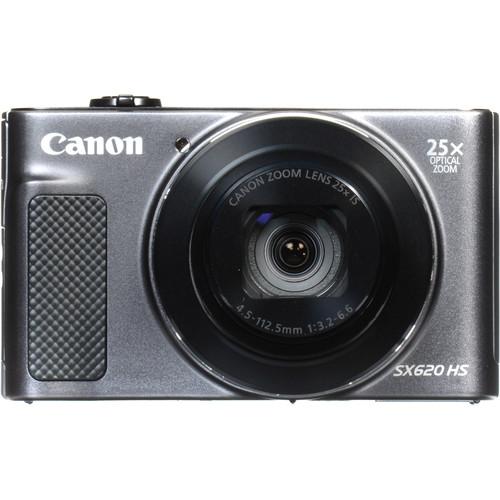 Canon PowerShot SX620 HS Digital Camera - Black - Hashtechguy