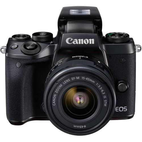 Canon EOS M5 Mirrorless Digital Camera with 15-45mm Lens - Hashtechguy