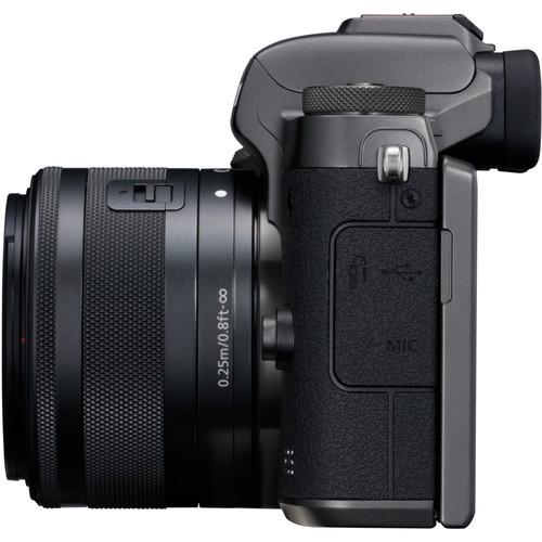 Canon EOS M5 Mirrorless Digital Camera with 15-45mm Lens - Hashtechguy