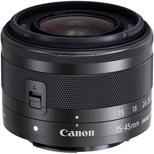 Canon EOS M5 Mirrorless Digital Camera with 15-45mm Lens - Hashtechguy