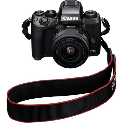 Canon EOS M5 Mirrorless Digital Camera with 15-45mm Lens - Hashtechguy