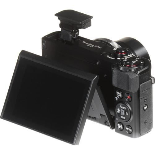 Canon PowerShot G7 X Mark II Digital Camera - Black - Hashtechguy