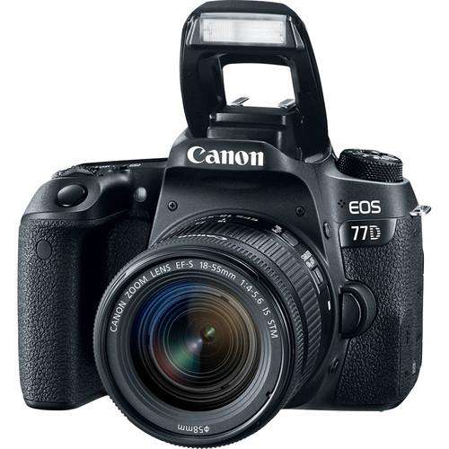 Canon EOS 77D DSLR Camera with 18-55mm Lens - Hashtechguy