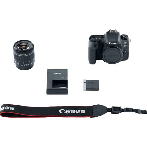 Canon EOS 77D DSLR Camera with 18-55mm Lens - Hashtechguy