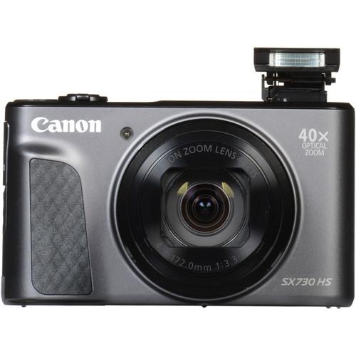 Canon PowerShot SX730 HS Digital Camera - Black - Hashtechguy