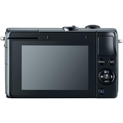 Canon EOS M100 Mirrorless Digital Camera with 15-45mm Lens - Black - Hashtechguy
