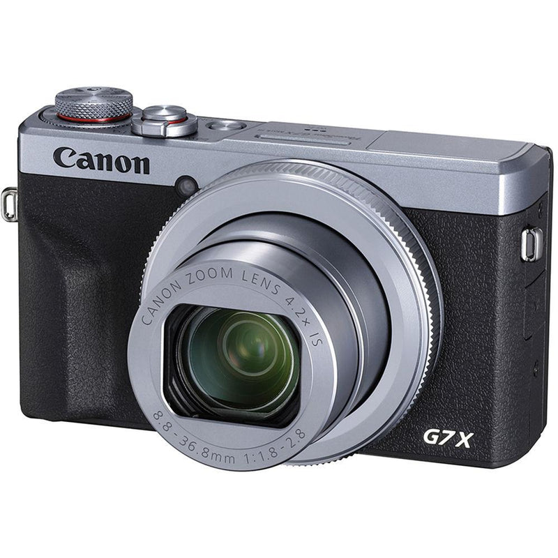 Canon PowerShot G7 X Mark III Digital Camera - Silver - Hashtechguy