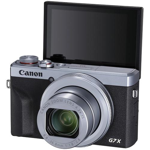 Canon PowerShot G7 X Mark III Digital Camera - Silver - Hashtechguy