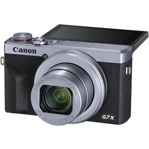 Canon PowerShot G7 X Mark III Digital Camera - Silver - Hashtechguy