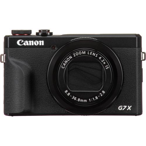 Canon PowerShot G7 X Mark III Digital Camera - Black - Hashtechguy
