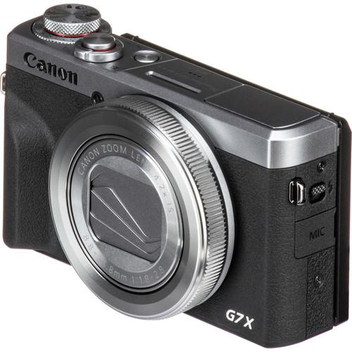 Canon PowerShot G7 X Mark III Digital Camera - Silver - Hashtechguy
