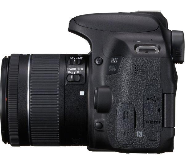 CANON EOS 800D DSLR Camera with EF-S 18-55mm IS STM Lens - Hashtechguy