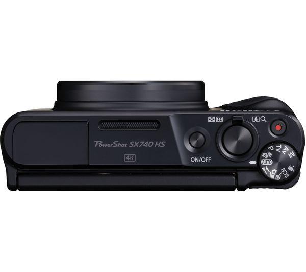 Canon PowerShot SX740 HS Digital Camera (Black) - Hashtechguy