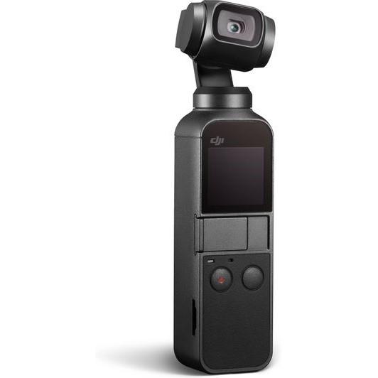 DJI Osmo Pocket 3-Axis Gimbal Stabiliser Handheld Camera - Black - Hashtechguy