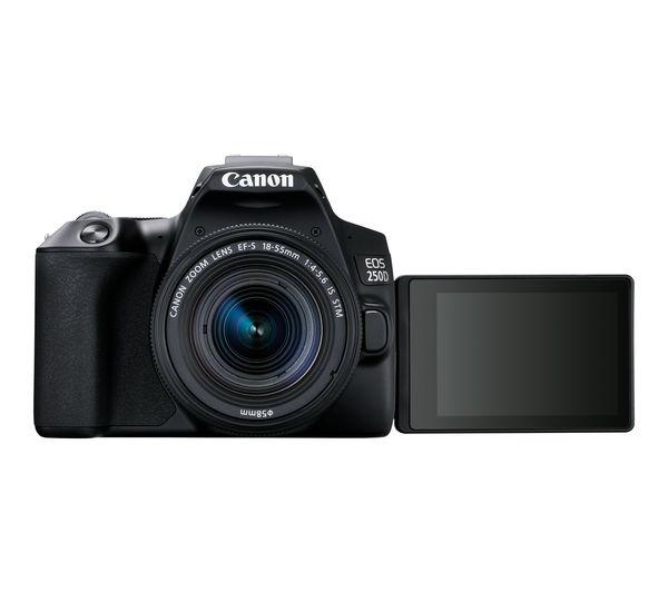 CANON EOS 250D DSLR Camera with EF-S 18-55 mm f/4.0 - f/5.6 IS STM Lens - Hashtechguy