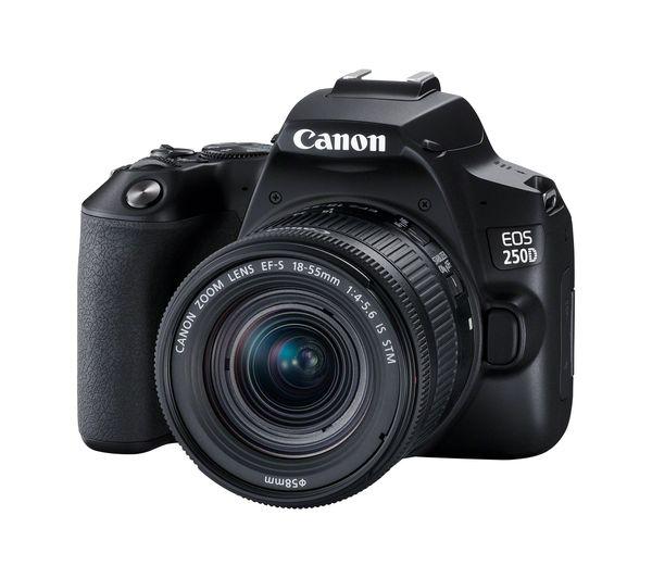 CANON EOS 250D DSLR Camera with EF-S 18-55 mm f/4.0 - f/5.6 IS STM Lens - Hashtechguy