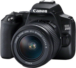 Canon EOS 250D DSLR Camera with EF-S 18-55 mm f/3.5-5.6 III Lens